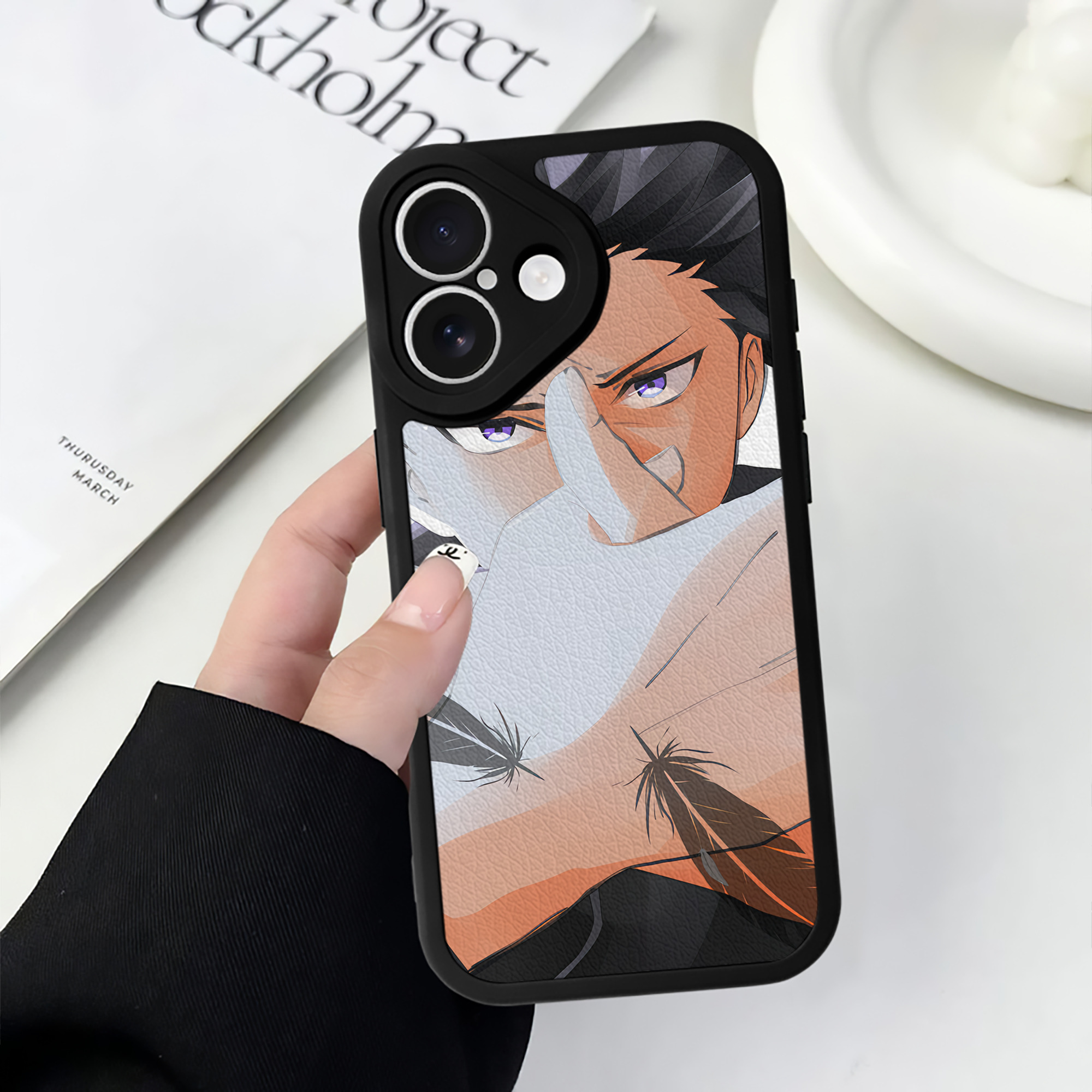 （画像用） SPY×FAMILY间谍家家酒 【iPhone 16シリーズ対応】シリコンスマホケース（レザー調） 材質：シリコン